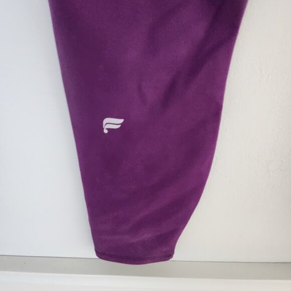Fabletics PowerHold Boost High-Waisted Leggings XL – Luxe Plum/Dusted Lilac - Picture 8 of 10